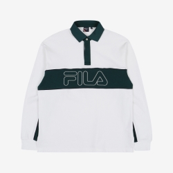 Fila White Line Rugby Női T-shirt Zöld | HU-22452